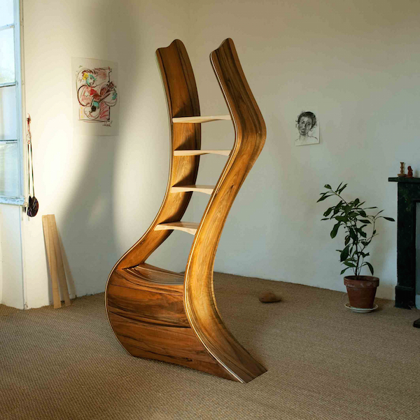 meuble courbe - création Jean Berson